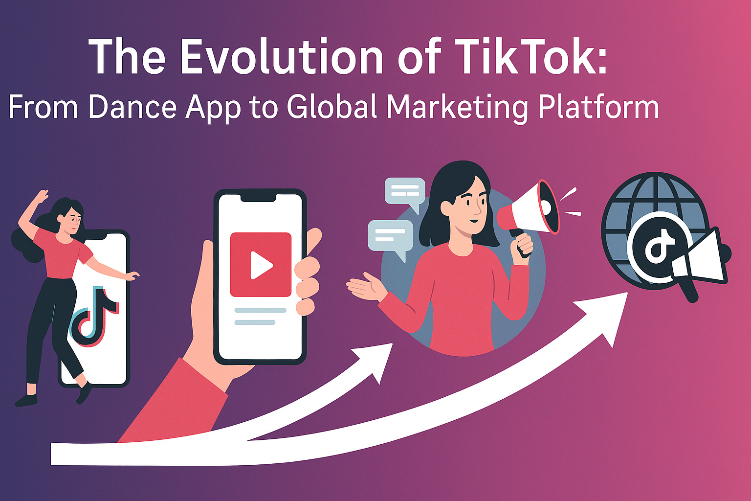 The Evolution of TikTok: From Dance App to Global Marketing Platform